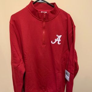 Alabama Half Zip Sweater